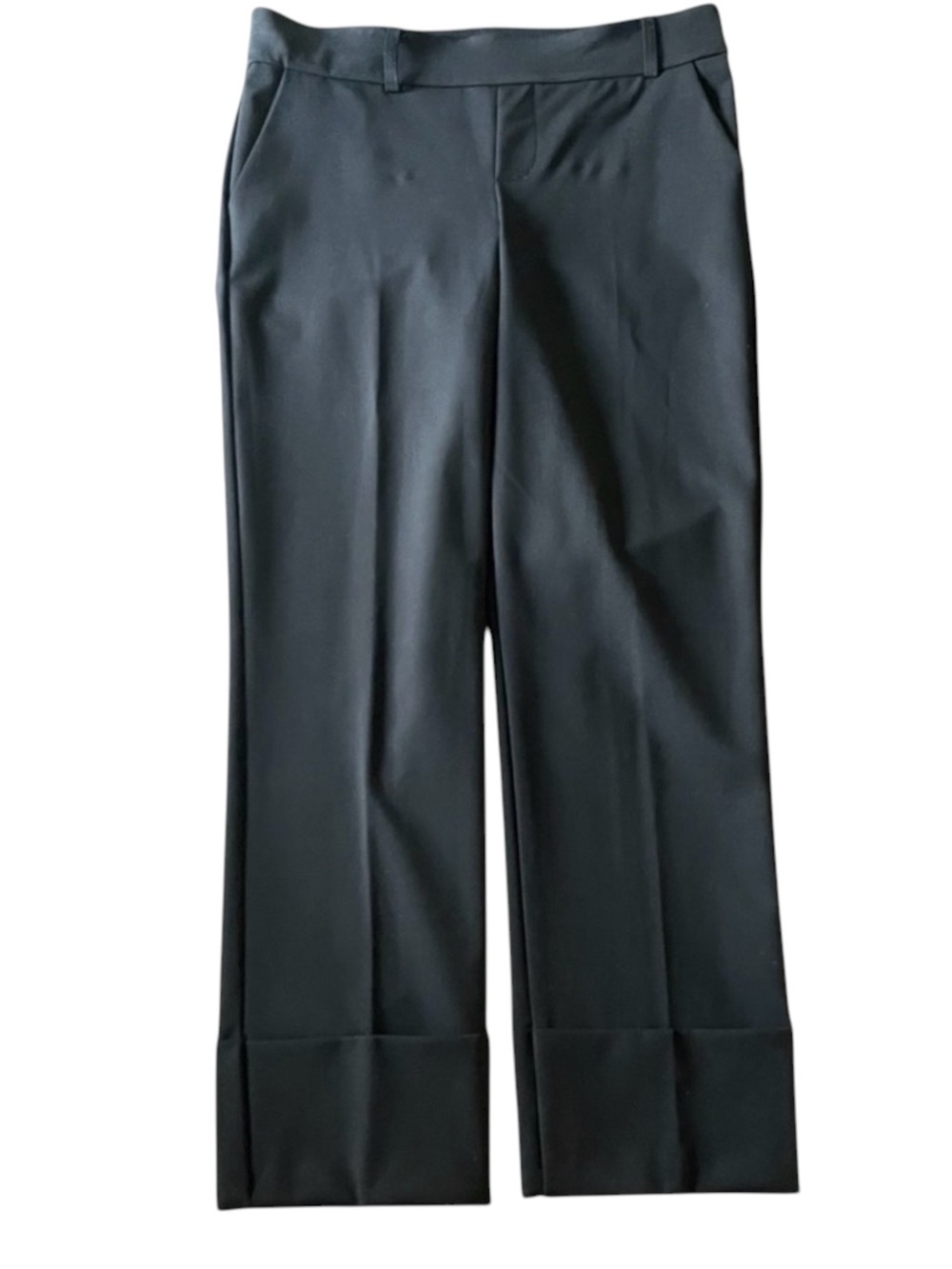 I Love Tyler Madison Black Pull On Stretch Cuff Crop Pant (M/L)
